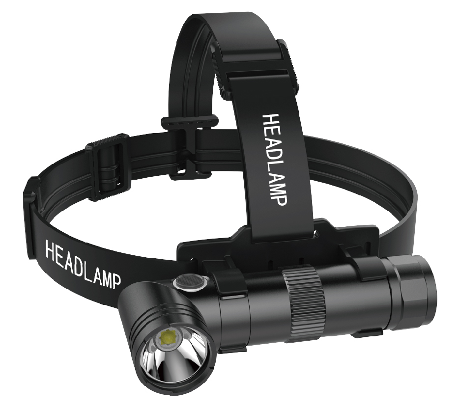 HL81R 1*18650 USB L-rorch Headlamp