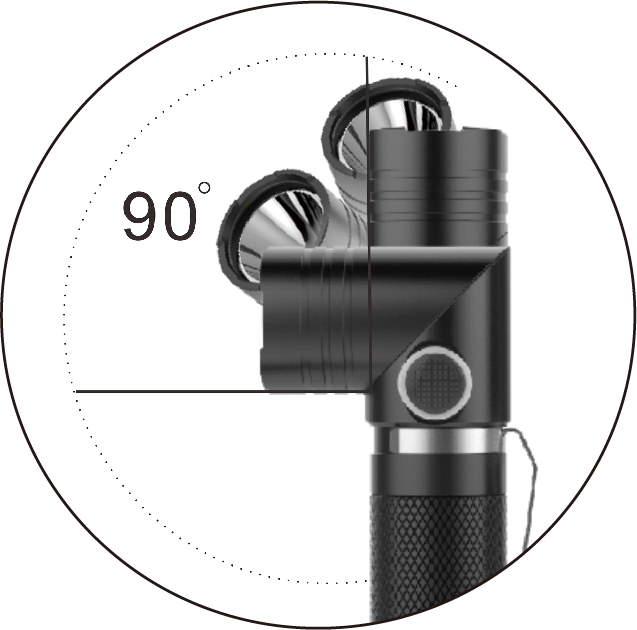 L81 18650 Flashlight