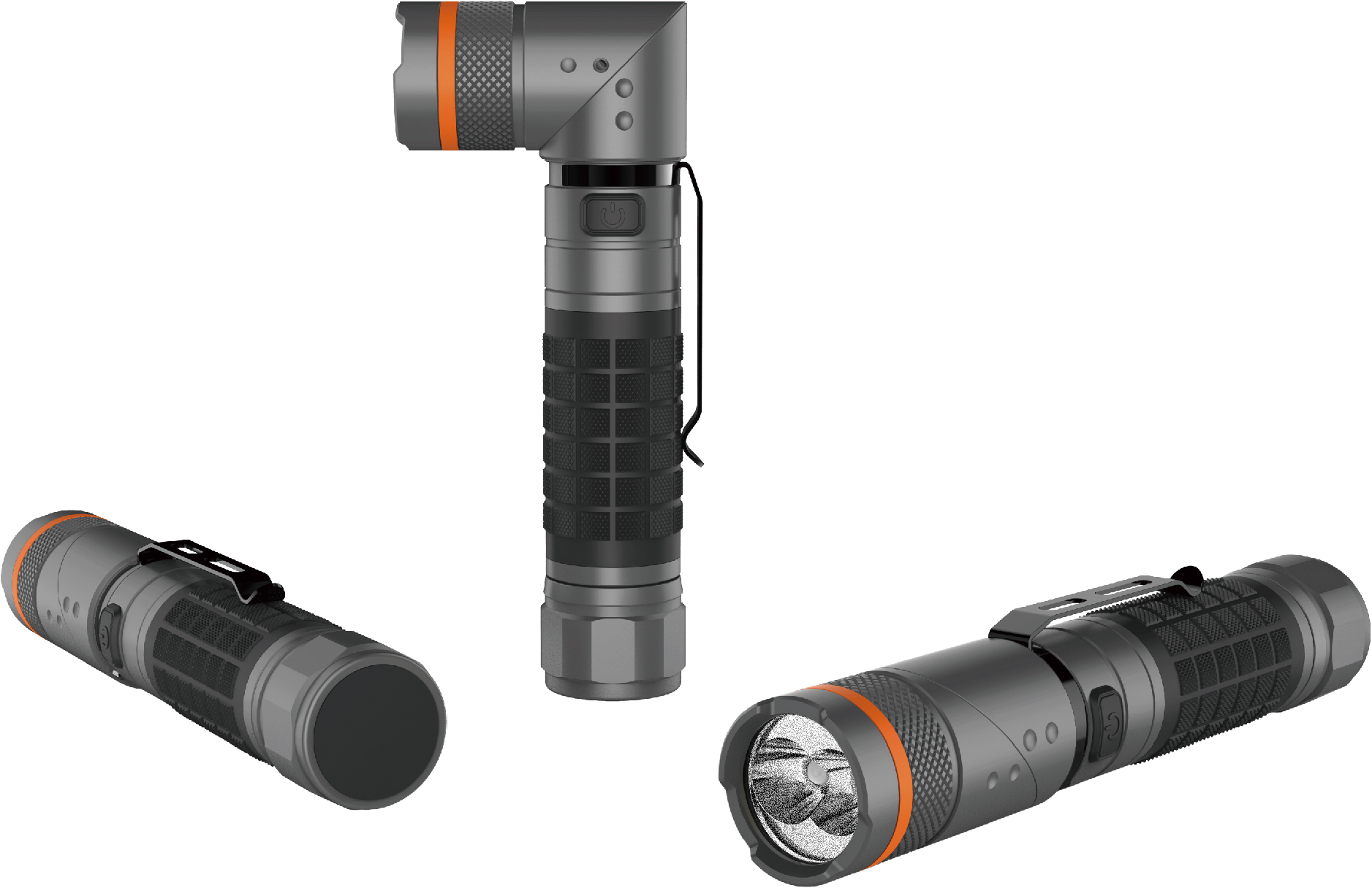 L81H L-torch1*18650 USB Flashlight