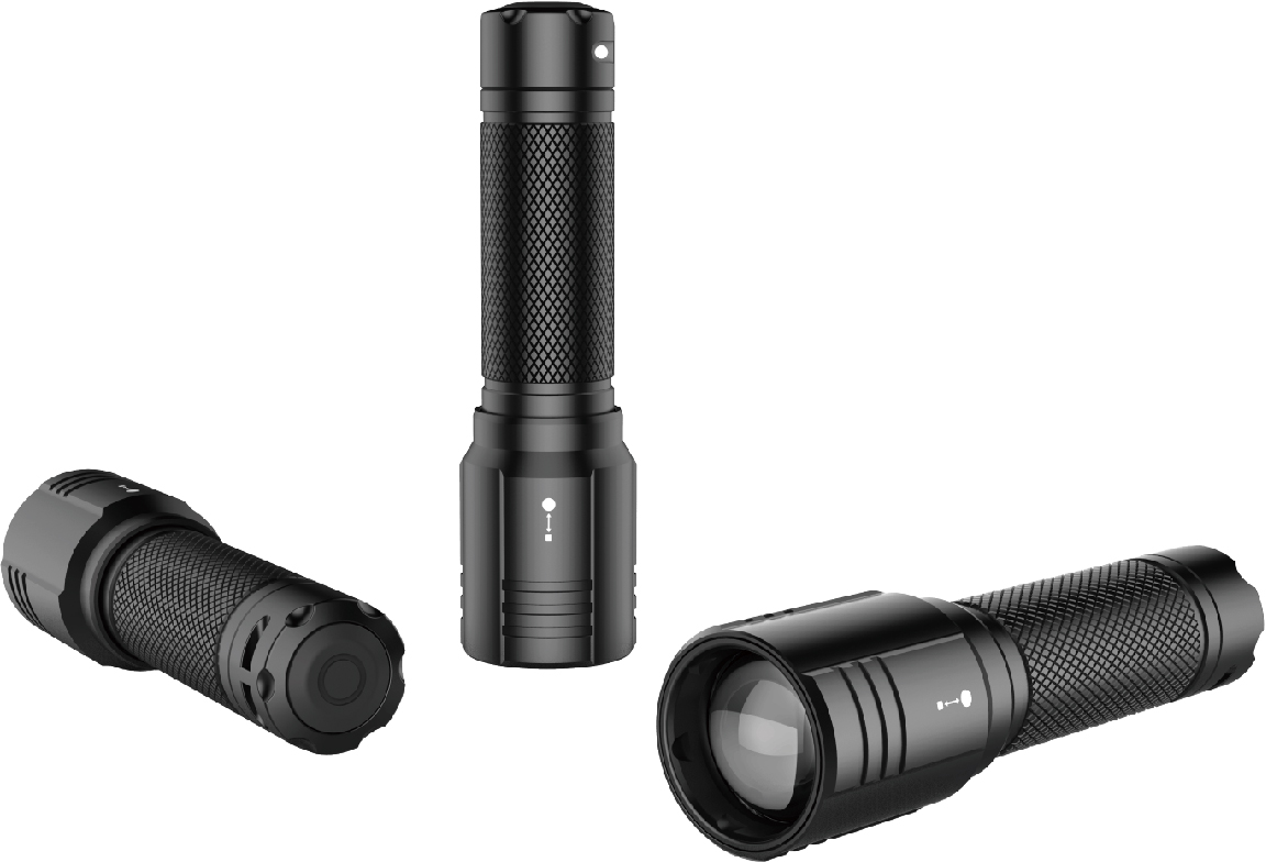 E51F 1*AA  Focus Flashlight