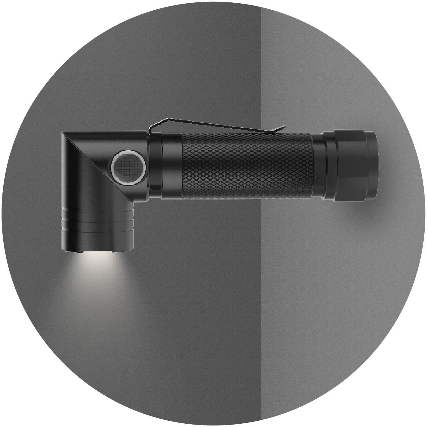 L81R 1*18650 USB Flashlight