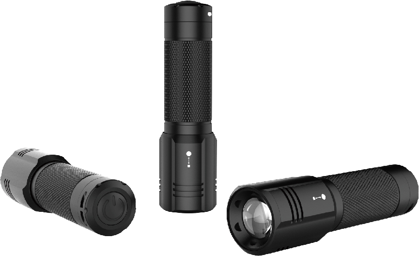 E56F 4*AAA  Focus Flashlight