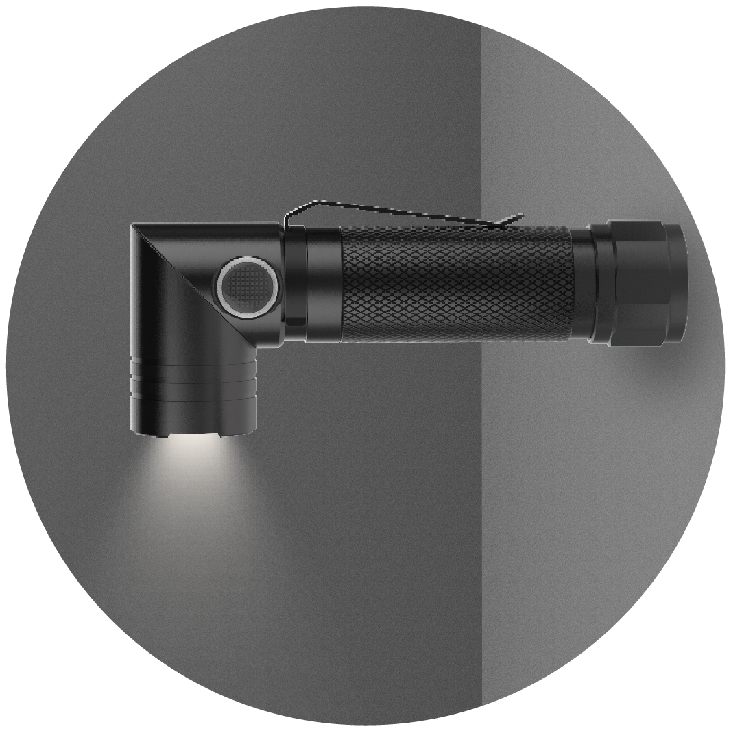 L81R-UV 1*18650 USB Flashlight